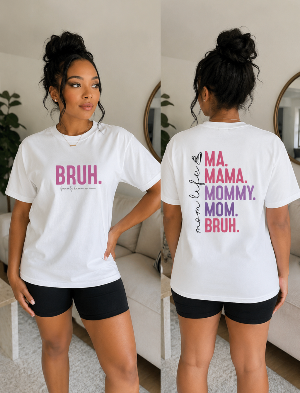 BRUH. Mom Life Graphic Tee
