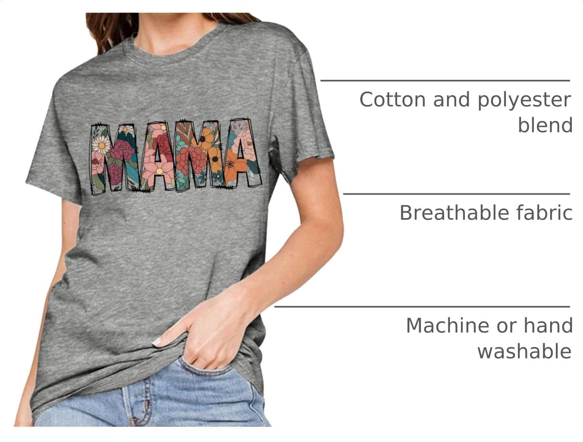 Chic Floral Mama Tee