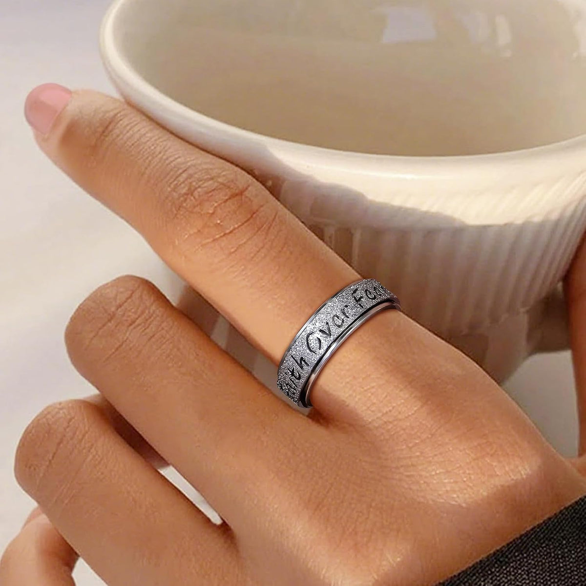 Faith & Focus Spinner Ring
