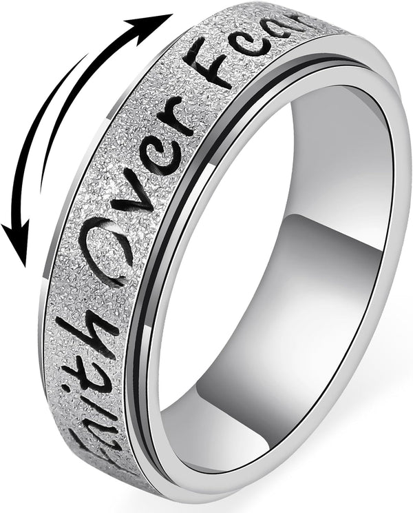 Faith & Focus Spinner Ring