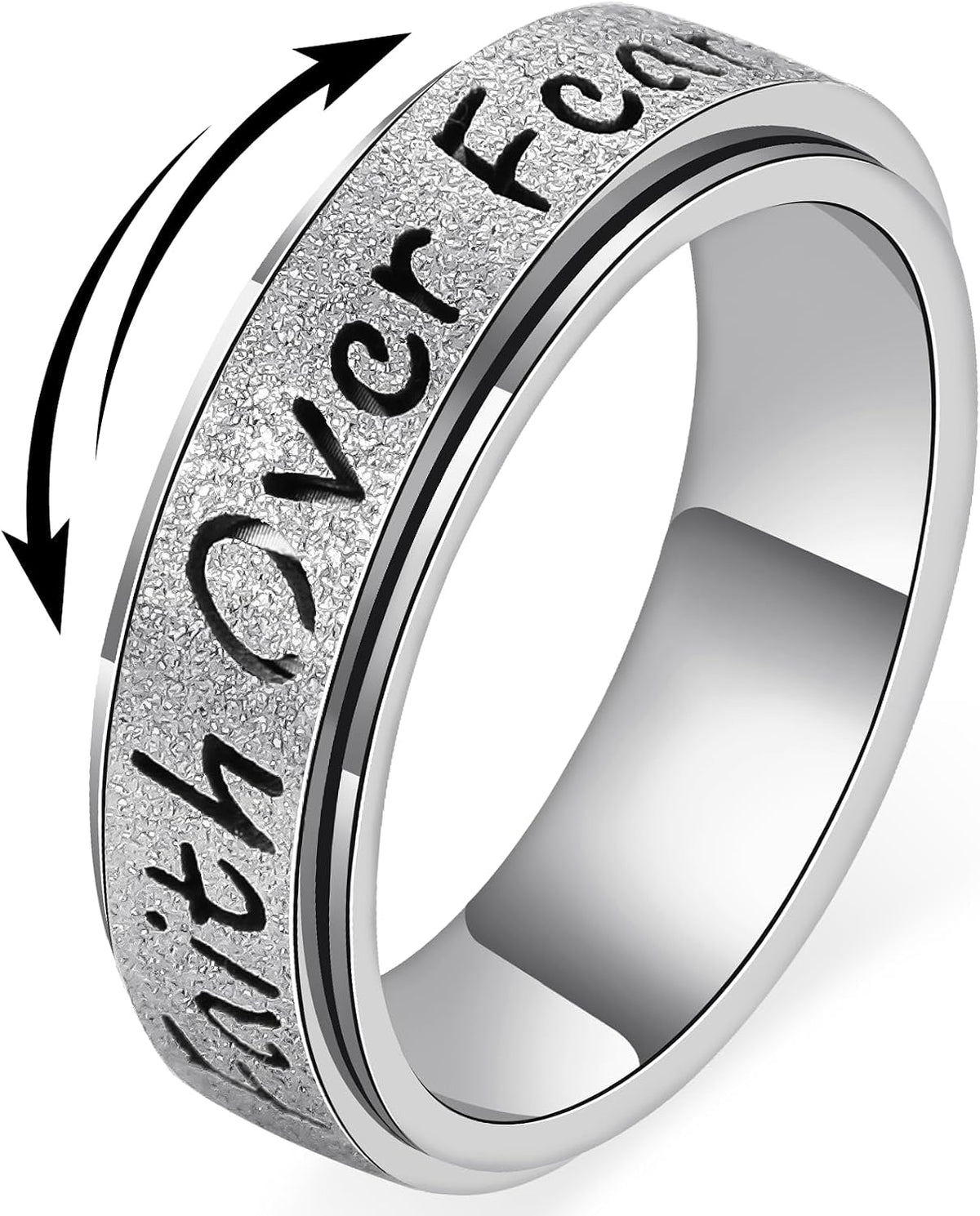 Faith & Focus Spinner Ring
