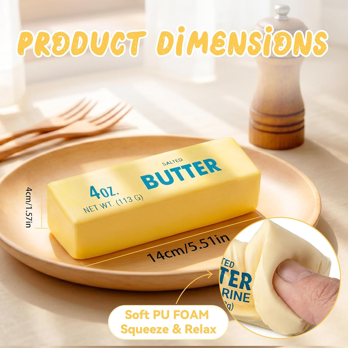 Satisfying Butter Squishy Set