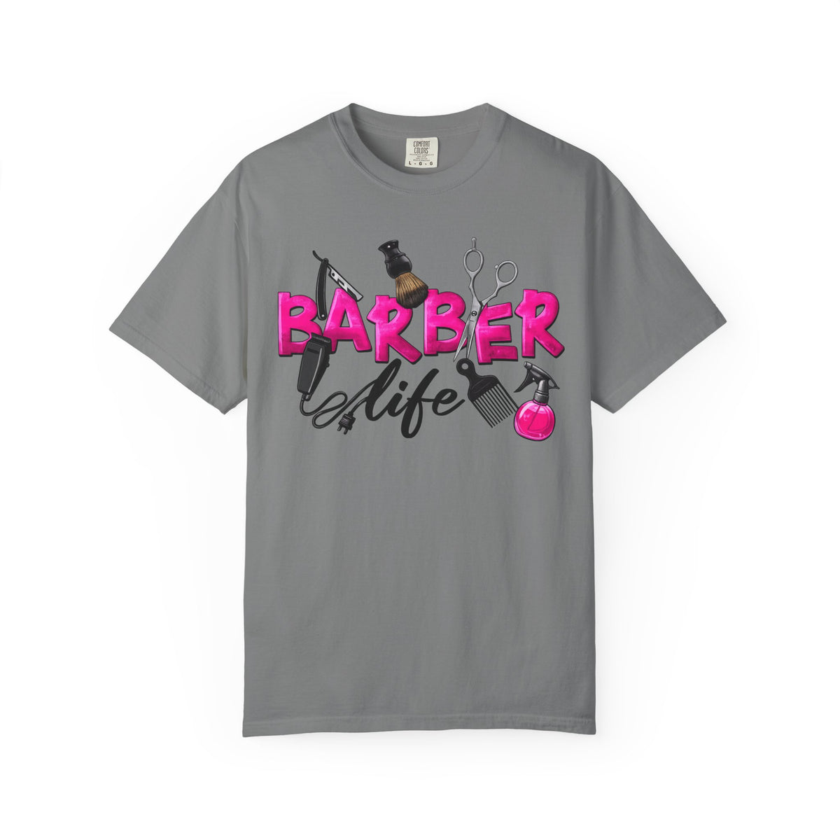 Barber Life T-Shirt — Barber Tools Graphic Tee