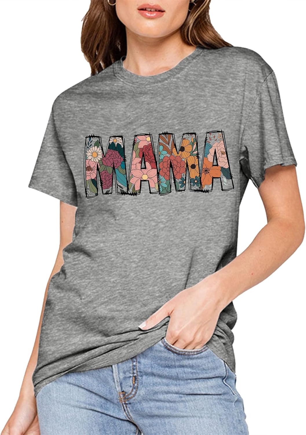 Chic Floral Mama Tee